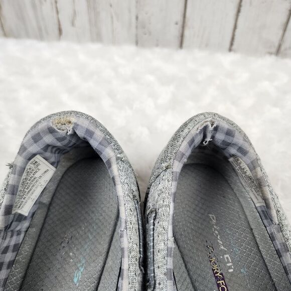 Skechers Relaxed Fit Sneakers Gray Size 8.5 - Picture 8 of 10